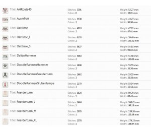 Stickserie Ruhrpott Liebe